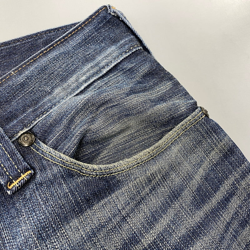 【中古品】【メンズ】 Levi's リーバイス SQUARE TOP BLOCK 511 SLIM DENIM PANTS EU511-0009 スクエア トップ ブロック スリム デニムパンツ ジーンズ 刻印V11 157-260820-as-33-izu サイズ：32×32 カラー：インディゴ 万代Net店