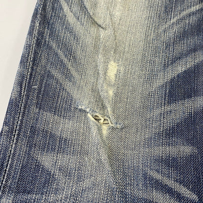 【中古品】【メンズ】 Levi's リーバイス SQUARE TOP BLOCK 511 SLIM DENIM PANTS EU511-0009 スクエア トップ ブロック スリム デニムパンツ ジーンズ 刻印V11 157-260820-as-33-izu サイズ：32×32 カラー：インディゴ 万代Net店
