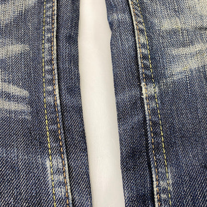 【中古品】【メンズ】 Levi's リーバイス SQUARE TOP BLOCK 511 SLIM DENIM PANTS EU511-0009 スクエア トップ ブロック スリム デニムパンツ ジーンズ 刻印V11 157-260820-as-33-izu サイズ：32×32 カラー：インディゴ 万代Net店