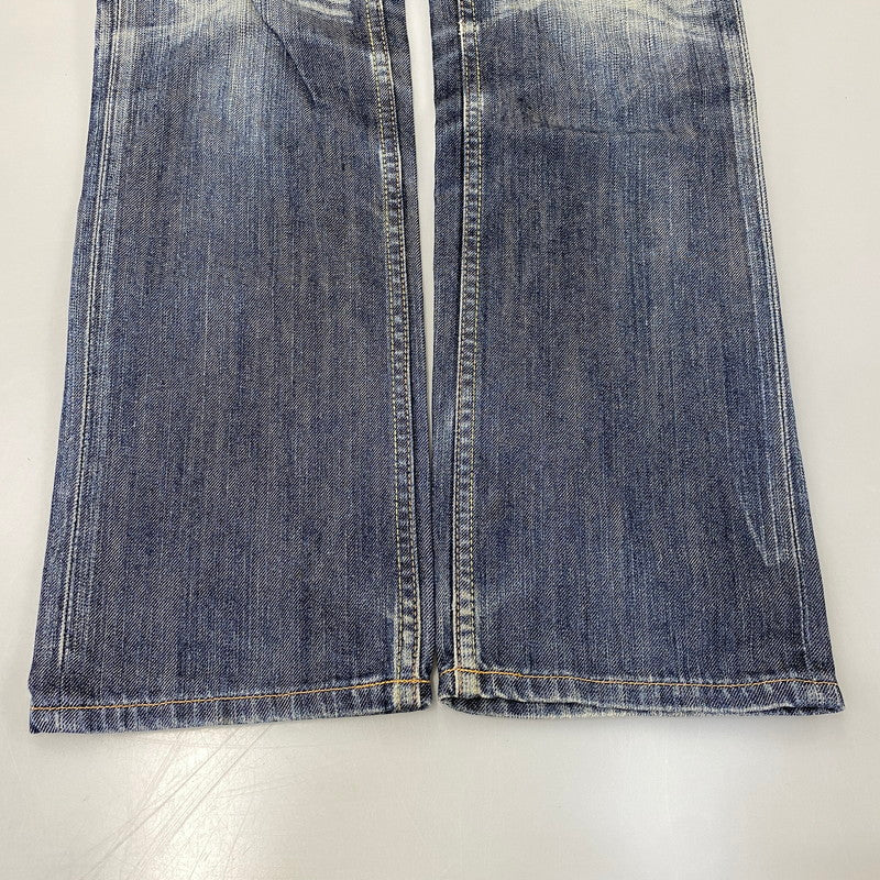 【中古品】【メンズ】 Levi's リーバイス SQUARE TOP BLOCK 511 SLIM DENIM PANTS EU511-0009 スクエア トップ ブロック スリム デニムパンツ ジーンズ 刻印V11 157-260820-as-33-izu サイズ：32×32 カラー：インディゴ 万代Net店