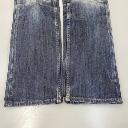 【中古品】【メンズ】 Levi's リーバイス SQUARE TOP BLOCK 511 SLIM DENIM PANTS EU511-0009 スクエア トップ ブロック スリム デニムパンツ ジーンズ 刻印V11 157-260820-as-33-izu サイズ：32×32 カラー：インディゴ 万代Net店