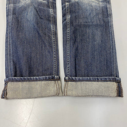 【中古品】【メンズ】 Levi's リーバイス SQUARE TOP BLOCK 511 SLIM DENIM PANTS EU511-0009 スクエア トップ ブロック スリム デニムパンツ ジーンズ 刻印V11 157-260820-as-33-izu サイズ：32×32 カラー：インディゴ 万代Net店