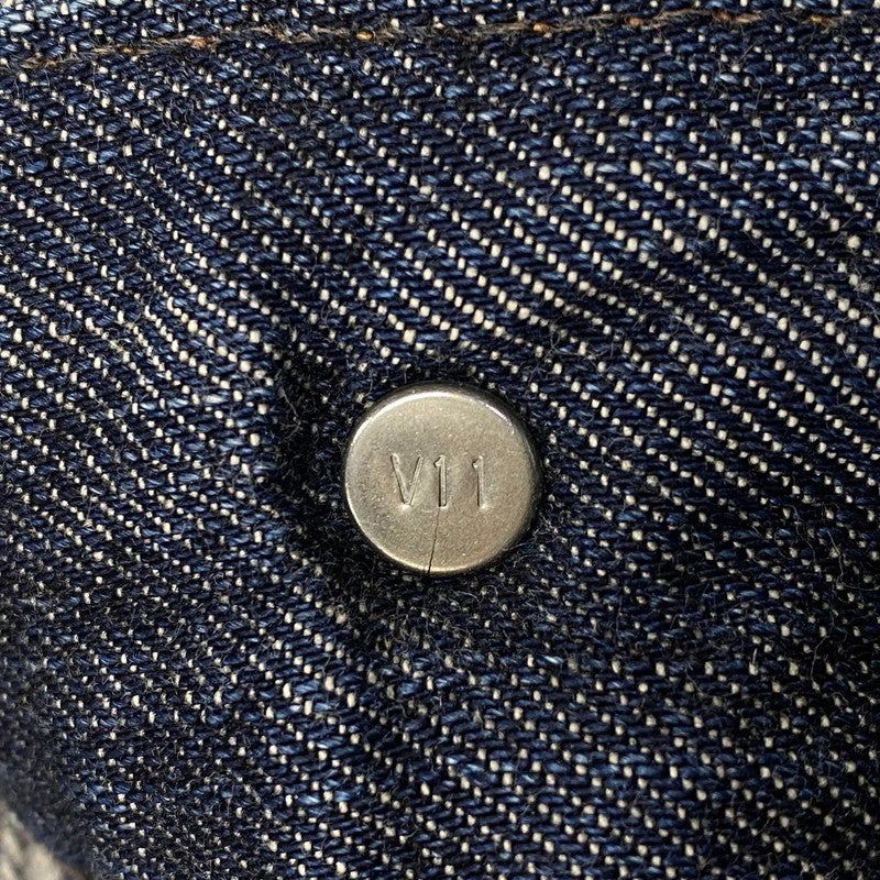 【中古品】【メンズ】 Levi's リーバイス SQUARE TOP BLOCK 511 SLIM DENIM PANTS EU511-0009 スクエア トップ ブロック スリム デニムパンツ ジーンズ 刻印V11 157-260820-as-33-izu サイズ：32×32 カラー：インディゴ 万代Net店