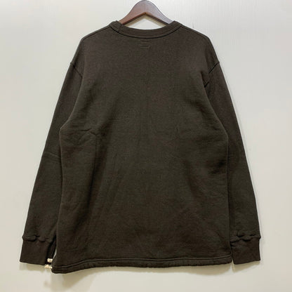 【中古品】【メンズ】 DUBBLEWORKS ダブルワークス WAREHOUSE DRAW CORD SWEATSHIRT ウエアハウス ドローコード スウェット 145-260821-as-08-izu サイズ：XL カラー：ブラウン 万代Net店