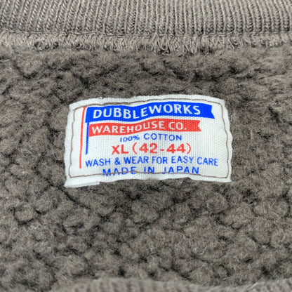 【中古品】【メンズ】 DUBBLEWORKS ダブルワークス WAREHOUSE DRAW CORD SWEATSHIRT ウエアハウス ドローコード スウェット 145-260821-as-08-izu サイズ：XL カラー：ブラウン 万代Net店