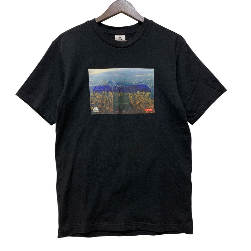 【中古品】【メンズ】 Supreme シュプリーム × NIKE ACG ナイキ エーシージー GRID TEE DO6860-010 グリッド Tシャツ 半袖 149-260820-as-01-izu サイズ：S カラー：ブラック 万代Net店