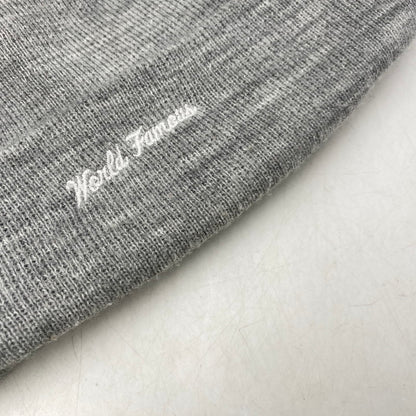 【中古品】【メンズ/レディース】 SUPREME×NEWERA シュプリーム ニューエラ 20AW CROSS BOX LOGO BEANIE クロス ボックス ロゴ ビーニー 帽子 185-260810-cs-14-izu サイズ：F カラー：グレー 万代Net店