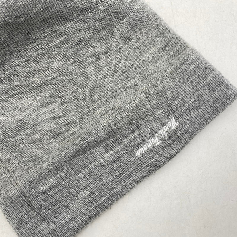【中古品】【メンズ/レディース】 SUPREME×NEWERA シュプリーム ニューエラ 20AW CROSS BOX LOGO BEANIE クロス ボックス ロゴ ビーニー 帽子 185-260810-cs-14-izu サイズ：F カラー：グレー 万代Net店