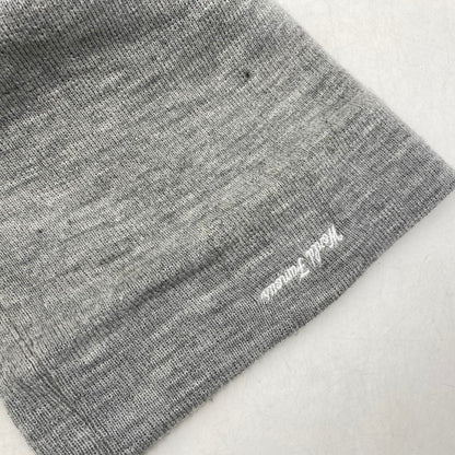 【中古品】【メンズ/レディース】 SUPREME×NEWERA シュプリーム ニューエラ 20AW CROSS BOX LOGO BEANIE クロス ボックス ロゴ ビーニー 帽子 185-260810-cs-14-izu サイズ：F カラー：グレー 万代Net店