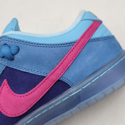 【中古品】【メンズ】 NIKE SB ナイキエスビー × RUN THE JEWELS ラン ザ ジュエルズ DUNK LOW PRO QS DO9404-400 ダンク ロー プロ QS スニーカー 靴 160-260821-as-16-izu サイズ：26.5cm カラー：DEEP ROYAL BLUE/ACTIVE PINK 万代Net店