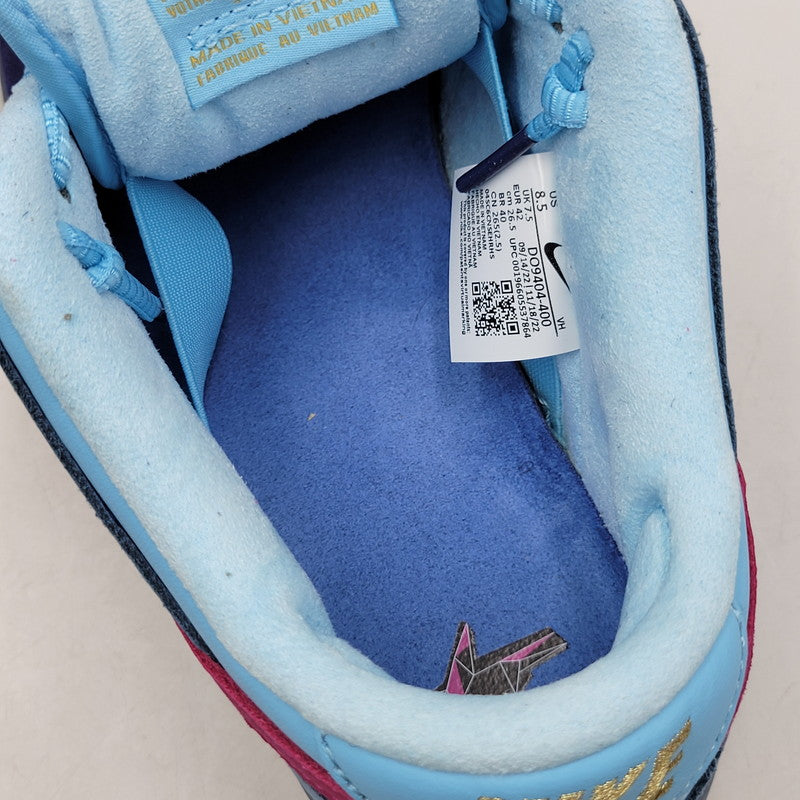 【中古品】【メンズ】 NIKE SB ナイキエスビー × RUN THE JEWELS ラン ザ ジュエルズ DUNK LOW PRO QS DO9404-400 ダンク ロー プロ QS スニーカー 靴 160-260821-as-16-izu サイズ：26.5cm カラー：DEEP ROYAL BLUE/ACTIVE PINK 万代Net店