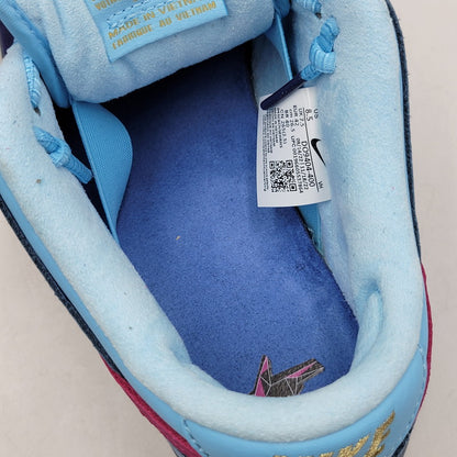 【中古品】【メンズ】 NIKE SB ナイキエスビー × RUN THE JEWELS ラン ザ ジュエルズ DUNK LOW PRO QS DO9404-400 ダンク ロー プロ QS スニーカー 靴 160-260821-as-16-izu サイズ：26.5cm カラー：DEEP ROYAL BLUE/ACTIVE PINK 万代Net店