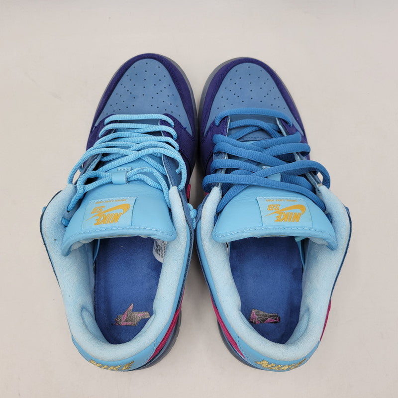 【中古品】【メンズ】 NIKE SB ナイキエスビー × RUN THE JEWELS ラン ザ ジュエルズ DUNK LOW PRO QS DO9404-400 ダンク ロー プロ QS スニーカー 靴 160-260821-as-16-izu サイズ：26.5cm カラー：DEEP ROYAL BLUE/ACTIVE PINK 万代Net店