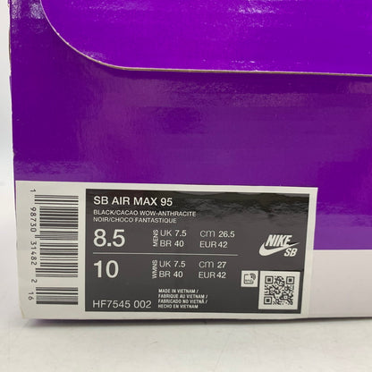 【中古美品】【メンズ】 NIKE SB ナイキエスビー HF7545-002 AIR MAX 95 エア マックス スニーカー シューズ 靴 160-260810-cs-09-izu サイズ：26.5cm カラー：BLACK/CACAO WOW-ANTHRACITE 万代Net店