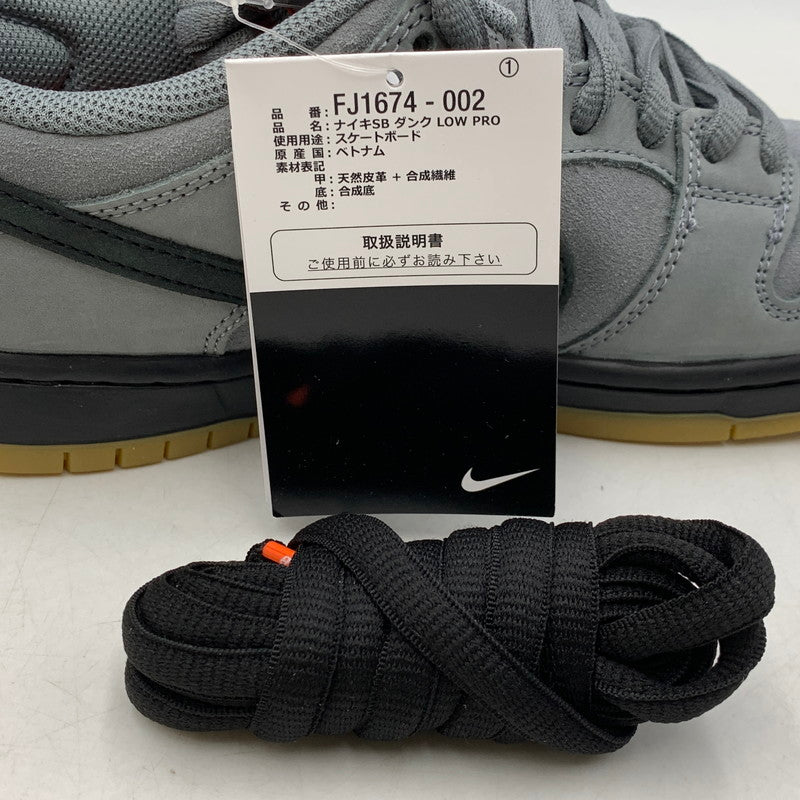 【中古美品】【メンズ】 NIKE SB ナイキエスビー FJ1674-002 DUNK LOW PRO ISO ダンク ロー プロ アイエスオー スニーカー シューズ 靴 160-260810-cs-10-izu サイズ：26.5cm カラー：COOL GREY/BLACK-DARK GREY 万代Net店
