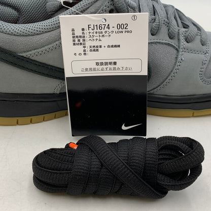 【中古美品】【メンズ】 NIKE SB ナイキエスビー FJ1674-002 DUNK LOW PRO ISO ダンク ロー プロ アイエスオー スニーカー シューズ 靴 160-260810-cs-10-izu サイズ：26.5cm カラー：COOL GREY/BLACK-DARK GREY 万代Net店