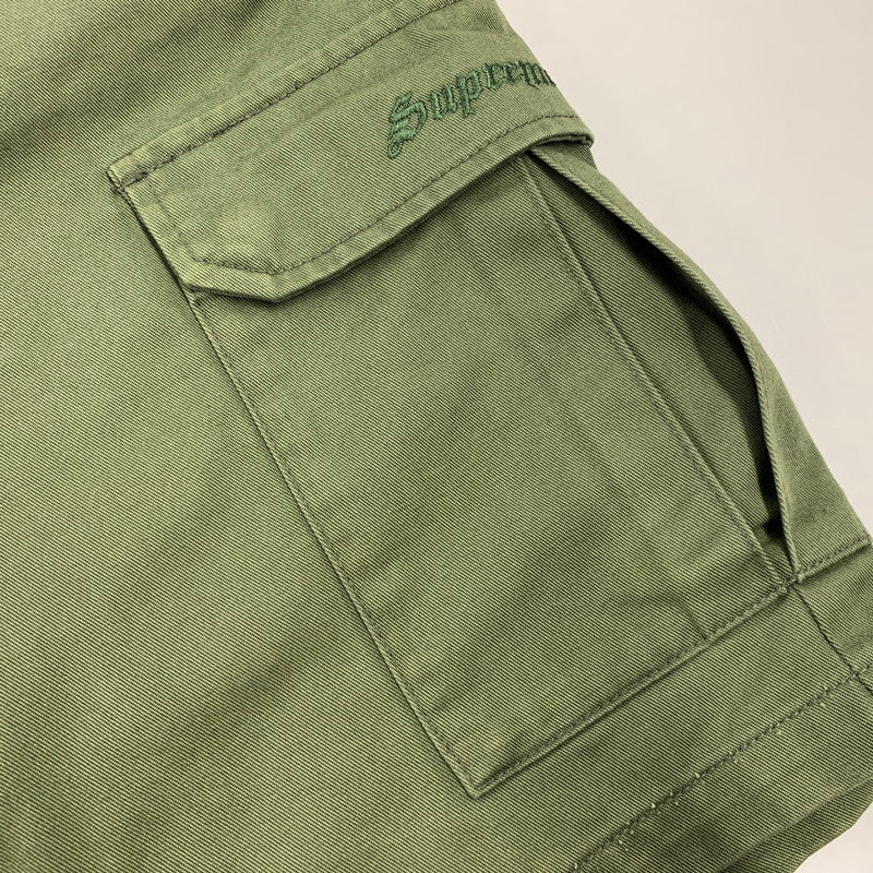 【中古品】【メンズ】 SUPREME シュプリーム CARGO WORK SHORTS カーゴ ワーク ショーツ パンツ ボトムス ズボン 149-260818-cs-04-izu サイズ：34 カラー：カーキ 万代Net店