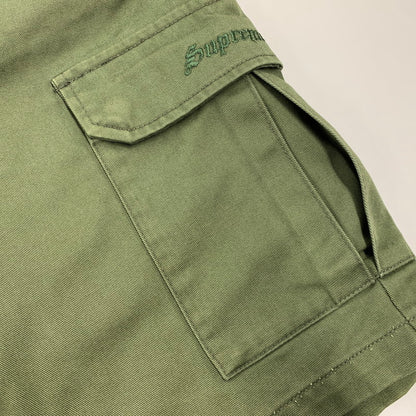 【中古品】【メンズ】 SUPREME シュプリーム CARGO WORK SHORTS カーゴ ワーク ショーツ パンツ ボトムス ズボン 149-260818-cs-04-izu サイズ：34 カラー：カーキ 万代Net店