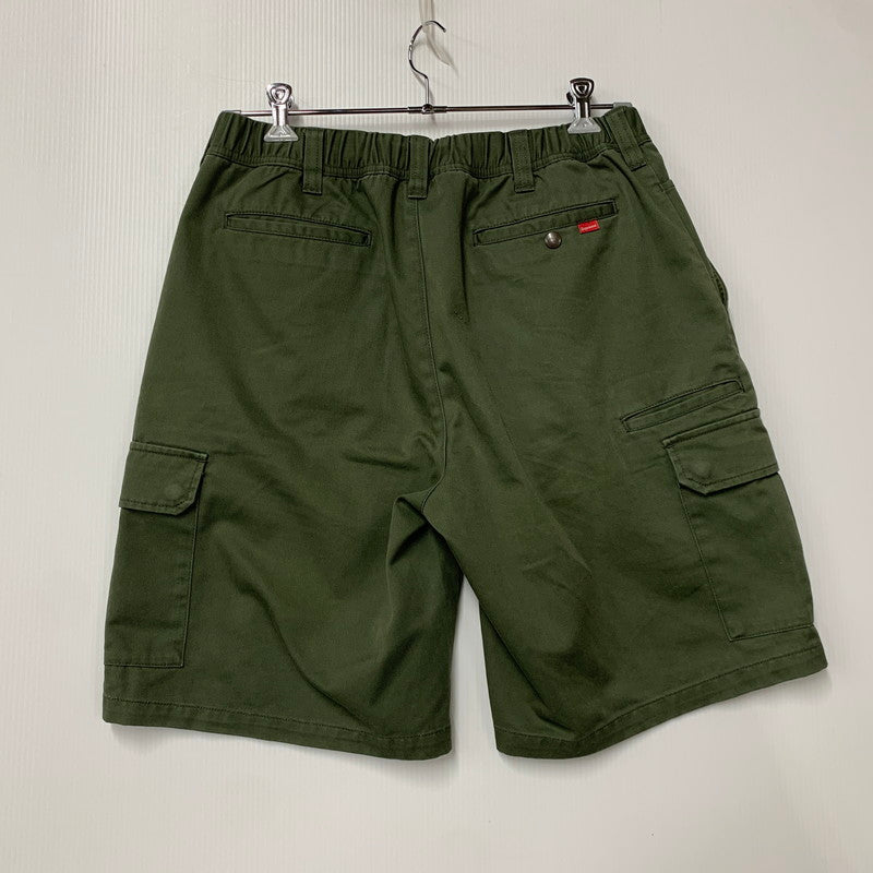 【中古品】【メンズ】 SUPREME シュプリーム CARGO WORK SHORTS カーゴ ワーク ショーツ パンツ ボトムス ズボン 149-260818-cs-04-izu サイズ：34 カラー：カーキ 万代Net店