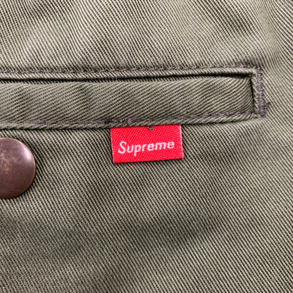 【中古品】【メンズ】 SUPREME シュプリーム CARGO WORK SHORTS カーゴ ワーク ショーツ パンツ ボトムス ズボン 149-260818-cs-04-izu サイズ：34 カラー：カーキ 万代Net店