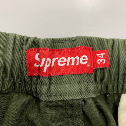 【中古品】【メンズ】 SUPREME シュプリーム CARGO WORK SHORTS カーゴ ワーク ショーツ パンツ ボトムス ズボン 149-260818-cs-04-izu サイズ：34 カラー：カーキ 万代Net店