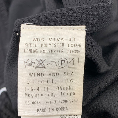 【中古品】【メンズ】 WIND AND SEA ウィンダンシー × VIVASTUDIO ビバスタジオ RIPSTOP TRACK PANTS WDS VIVA-03 リップストップ トラックパンツ 153-260821-as-09-izu サイズ：L カラー：ブラック 万代Net店