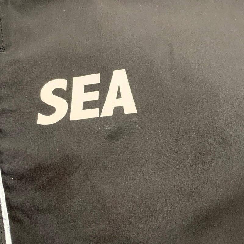【中古品】【メンズ】 WIND AND SEA ウィンダンシー × VIVASTUDIO ビバスタジオ RIPSTOP TRACK PANTS WDS VIVA-03 リップストップ トラックパンツ 153-260821-as-09-izu サイズ：L カラー：ブラック 万代Net店