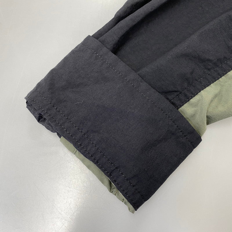 【中古品】【メンズ】 THE NORTH FACE ザ・ノースフェイス NR11961 LS NUPTSE SHIRT ロングスリーブ ヌプシ シャツ トップス 長袖 144-260819-cs-16-izu サイズ：L カラー：カーキ×ブラック 万代Net店