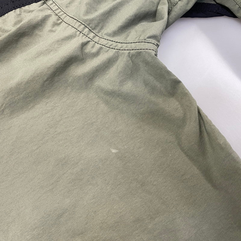 【中古品】【メンズ】 THE NORTH FACE ザ・ノースフェイス NR11961 LS NUPTSE SHIRT ロングスリーブ ヌプシ シャツ トップス 長袖 144-260819-cs-16-izu サイズ：L カラー：カーキ×ブラック 万代Net店