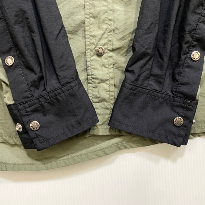 【中古品】【メンズ】 THE NORTH FACE ザ・ノースフェイス NR11961 LS NUPTSE SHIRT ロングスリーブ ヌプシ シャツ トップス 長袖 144-260819-cs-16-izu サイズ：L カラー：カーキ×ブラック 万代Net店