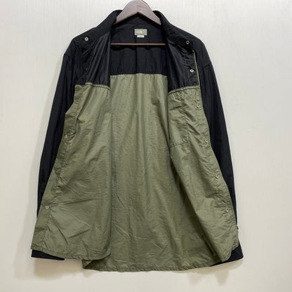 【中古品】【メンズ】 THE NORTH FACE ザ・ノースフェイス NR11961 LS NUPTSE SHIRT ロングスリーブ ヌプシ シャツ トップス 長袖 144-260819-cs-16-izu サイズ：L カラー：カーキ×ブラック 万代Net店