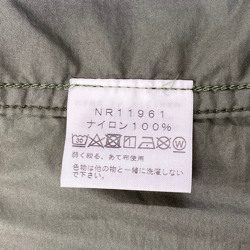 【中古品】【メンズ】 THE NORTH FACE ザ・ノースフェイス NR11961 LS NUPTSE SHIRT ロングスリーブ ヌプシ シャツ トップス 長袖 144-260819-cs-16-izu サイズ：L カラー：カーキ×ブラック 万代Net店