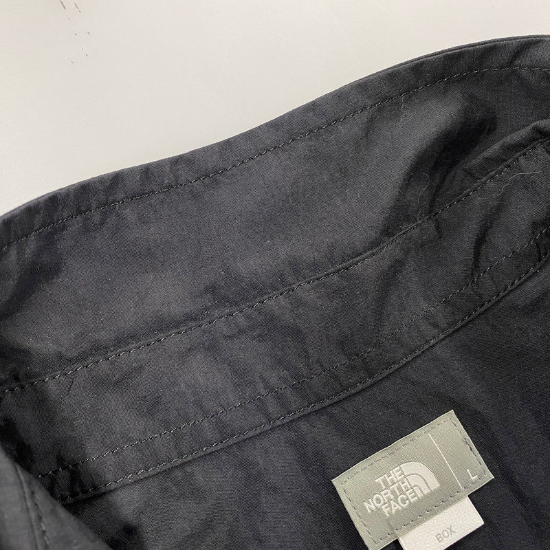 【中古品】【メンズ】 THE NORTH FACE ザ・ノースフェイス NR11961 LS NUPTSE SHIRT ロングスリーブ ヌプシ シャツ トップス 長袖 144-260819-cs-16-izu サイズ：L カラー：カーキ×ブラック 万代Net店