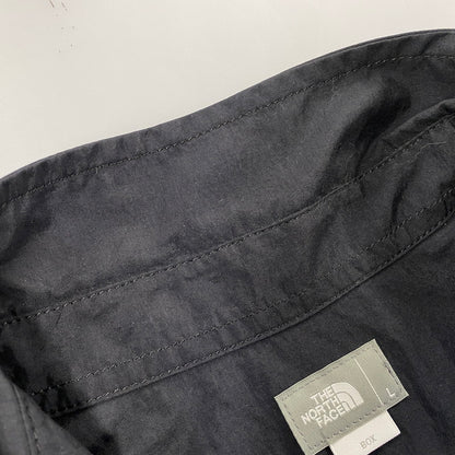 【中古品】【メンズ】 THE NORTH FACE ザ・ノースフェイス NR11961 LS NUPTSE SHIRT ロングスリーブ ヌプシ シャツ トップス 長袖 144-260819-cs-16-izu サイズ：L カラー：カーキ×ブラック 万代Net店