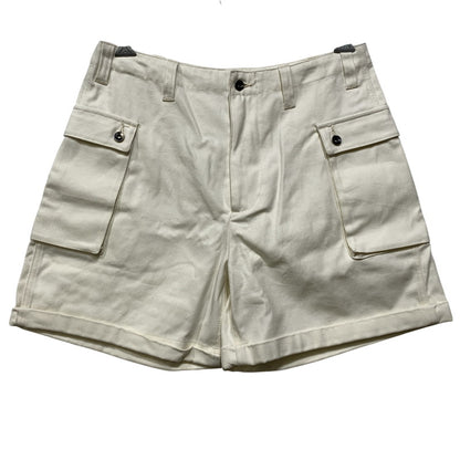 【中古品】【メンズ】 NIKE ナイキ STANDARD FIT AT KNEE LENGTH SHORTS ショーツ ショートパンツ 159-260821-as-10-izu サイズ：M カラー：ホワイト 万代Net店