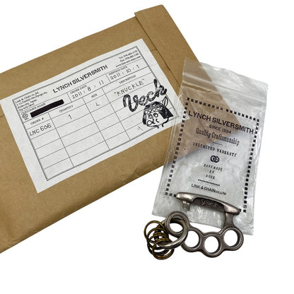 【中古品】【メンズ/レディース】 LYNCH SILVERSMITH リンチシルバースミス SV925 KNUCKLE HOOK ナックル フック アクセサリー 服飾雑貨 192-260810-cs-16-izu カラー：シルバー 万代Net店