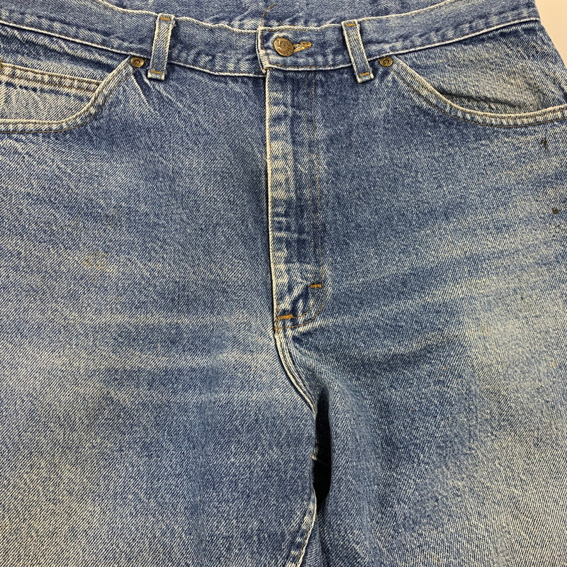 【中古品】【メンズ】 Lee リー ZIP FLY DENIM PANTS ジップフライ デニムパンツ ジーンズ USA製 157-260820-as-23-izu サイズ：36×32 カラー：インディゴ 万代Net店
