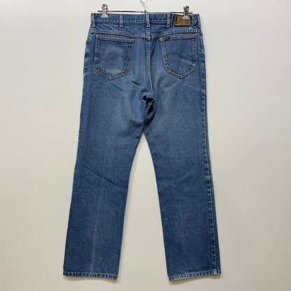 【中古品】【メンズ】 Lee リー ZIP FLY DENIM PANTS ジップフライ デニムパンツ ジーンズ USA製 157-260820-as-23-izu サイズ：36×32 カラー：インディゴ 万代Net店