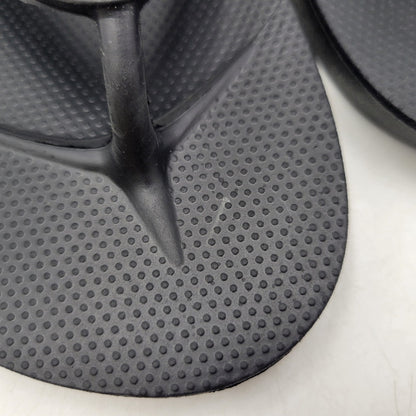 【中古美品】【メンズ】 ARCHIES アーチーズ ARCH SUPPORT THONGS アーチサポート トングサンダル 靴 164-260821-as-13-izu サイズ：27cm カラー：ブラック 万代Net店