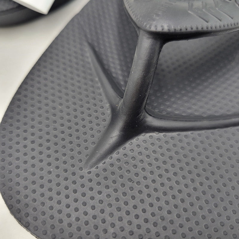 【中古美品】【メンズ】 ARCHIES アーチーズ ARCH SUPPORT THONGS アーチサポート トングサンダル 靴 164-260821-as-13-izu サイズ：27cm カラー：ブラック 万代Net店