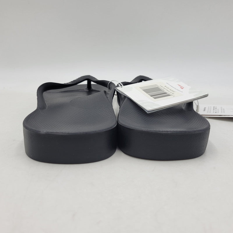 【中古美品】【メンズ】 ARCHIES アーチーズ ARCH SUPPORT THONGS アーチサポート トングサンダル 靴 164-260821-as-13-izu サイズ：27cm カラー：ブラック 万代Net店
