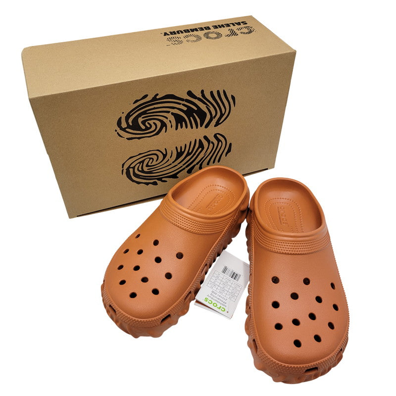 【中古美品】【メンズ/レディース】 CROCS クロックス × SALEHE BEMBURY サレヘ ベンバリー SARU CLOG サル クロッグ サンダル 靴 164-260821-as-19-izu サイズ：26cm カラー：オレンジ 万代Net店