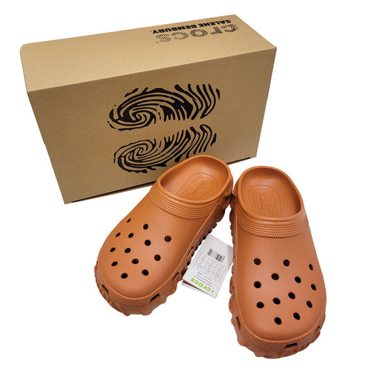 【中古美品】【メンズ/レディース】 CROCS クロックス × SALEHE BEMBURY サレヘ ベンバリー SARU CLOG サル クロッグ サンダル 靴 164-260821-as-19-izu サイズ：26cm カラー：オレンジ 万代Net店