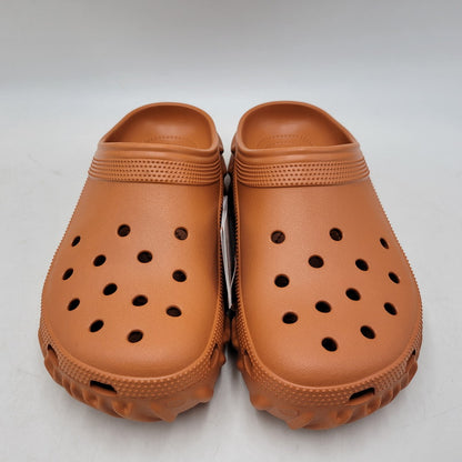 【中古美品】【メンズ/レディース】 CROCS クロックス × SALEHE BEMBURY サレヘ ベンバリー SARU CLOG サル クロッグ サンダル 靴 164-260821-as-19-izu サイズ：26cm カラー：オレンジ 万代Net店