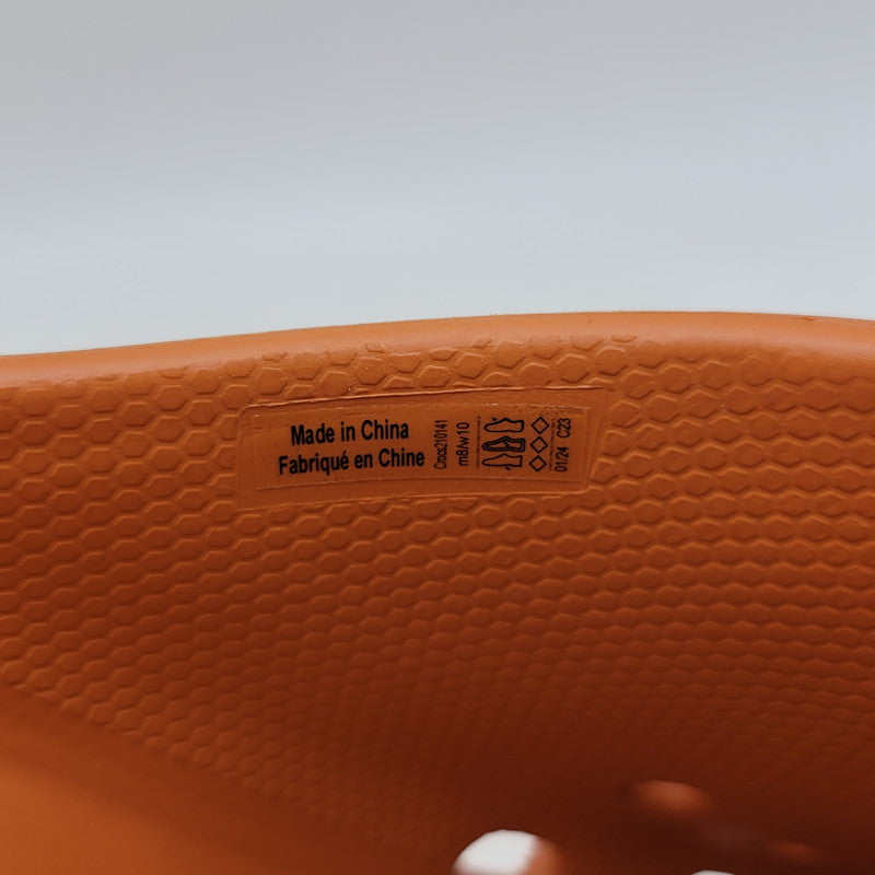 【中古美品】【メンズ/レディース】 CROCS クロックス × SALEHE BEMBURY サレヘ ベンバリー SARU CLOG サル クロッグ サンダル 靴 164-260821-as-19-izu サイズ：26cm カラー：オレンジ 万代Net店