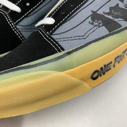 【中古美品】【メンズ】 VANS PREMIUM×YUSUKE HANAI バンズ プレミアム ユウスケ ハナイ VN000D56BN5 OLD SKOOL オールド スクール スニーカー シューズ 靴 162-260810-cs-02-izu サイズ：27.5cm カラー：ブラック×ブルー系 万代Net店