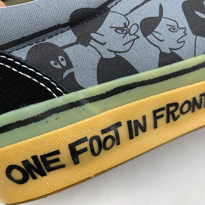 【中古美品】【メンズ】 VANS PREMIUM×YUSUKE HANAI バンズ プレミアム ユウスケ ハナイ VN000D56BN5 OLD SKOOL オールド スクール スニーカー シューズ 靴 162-260810-cs-02-izu サイズ：27.5cm カラー：ブラック×ブルー系 万代Net店