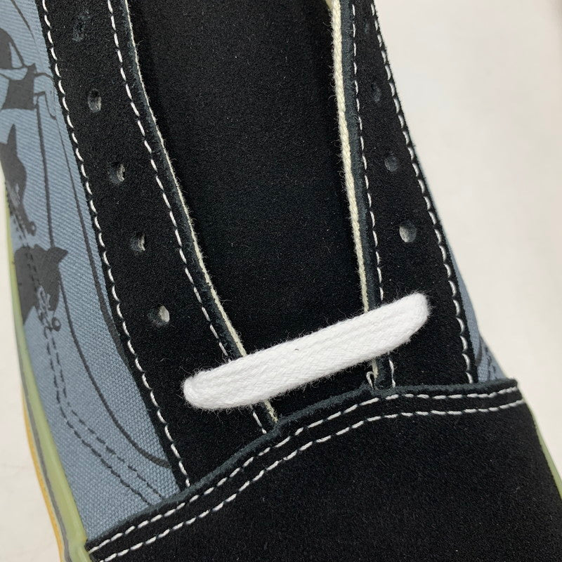 【中古美品】【メンズ】 VANS PREMIUM×YUSUKE HANAI バンズ プレミアム ユウスケ ハナイ VN000D56BN5 OLD SKOOL オールド スクール スニーカー シューズ 靴 162-260810-cs-02-izu サイズ：27.5cm カラー：ブラック×ブルー系 万代Net店