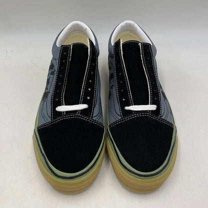 【中古美品】【メンズ】 VANS PREMIUM×YUSUKE HANAI バンズ プレミアム ユウスケ ハナイ VN000D56BN5 OLD SKOOL オールド スクール スニーカー シューズ 靴 162-260810-cs-02-izu サイズ：27.5cm カラー：ブラック×ブルー系 万代Net店