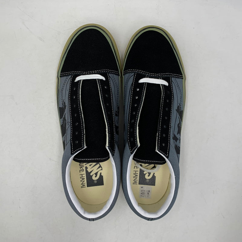 【中古美品】【メンズ】 VANS PREMIUM×YUSUKE HANAI バンズ プレミアム ユウスケ ハナイ VN000D56BN5 OLD SKOOL オールド スクール スニーカー シューズ 靴 162-260810-cs-02-izu サイズ：27.5cm カラー：ブラック×ブルー系 万代Net店